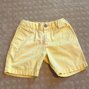Toddler Boys’ Polo Ralph Lauren Yellow Chino Shorts Size 2T